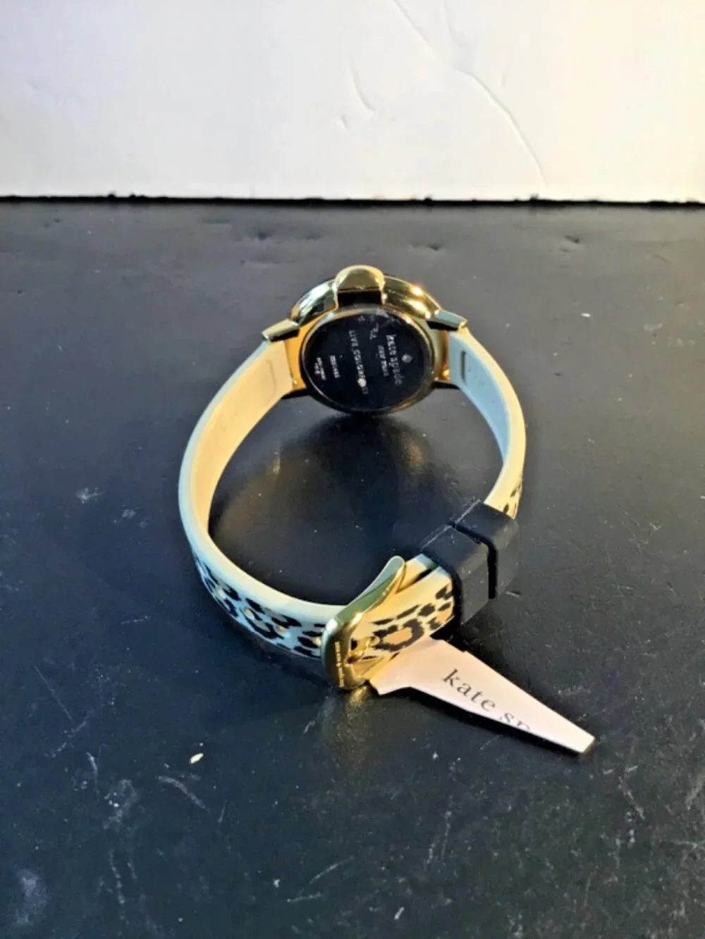Kate Spade== New York PARK ROW== Ladies KSW1485== Leopard BAND== Quartz Watch
